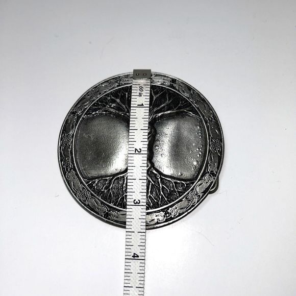 Bergamot Buckle - Tree Of Life Belt Buckle - D-262 Made In The USA 2006 - Picture 7 of 9